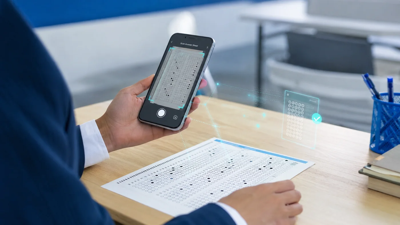 Telefonla optik cevap kâğıdı okuma